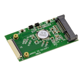 mSATA to IDE 1.8 ZIF40 Adapter for mSATA SSDs