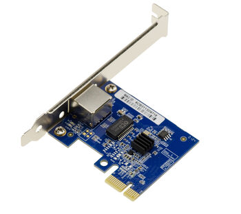 PCIe 2.5 Gigabit ETHERNET 10/100/ 1000 (1G)/ 2.5G controller board. RJ45 connector. Intel I225-V CHIPSET