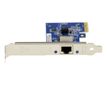 PCIe 2.5 Gigabit ETHERNET 10/100/ 1000 (1G)/ 2.5G controller board. RJ45 connector. Intel I225-V CHIPSET