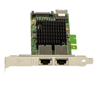 Carte contrôleur réseau M2 RJ45 2 ports 10G LAN 10 GIGABIT ETHERNET pour port M2 de type PCIe, clé M ou B+M avec CHIPSET Intel X550