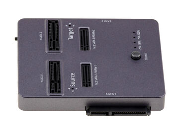 Copy machine pour disque dur et SSD, support SATA mSATA M2 SATA et M2 NVMe, station de clonage multistandards et dock 20Gbps