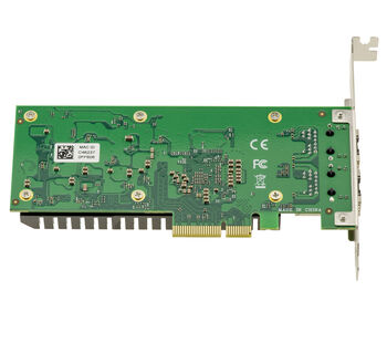 Carte contrôleur réseau PCIe Gen 4.0 x4 DUAL LAN ETHERNET RJ45 10G 5G 2.5G 1G 2 ports avec chipset Intel E610-XT2