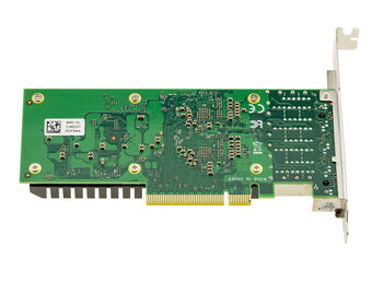 Carte contrôleur réseau PCIe Gen 4.0 x8 QUAD LAN ETHERNET RJ45 10G 5G 2.5G 1G 4 ports avec chipset Intel E610-XT4