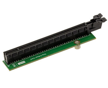 Riser adaptateur PCIe x16 femelle vers Tiny 4 pour installation de carte PCI express dans un Lenovo Thinkcenter ou Thinkstation