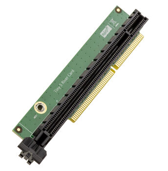 Adapterkabel PCIe x16-Buchse auf Tiny 5 für den Einbau einer Netzwerkkarte in ein Lenovo ThinkCentre