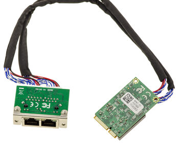 Mini PCI Express MiniPCIE network controller card 2 RJ45 dual LAN 2.5 GIGABIT ETHERNET copper ports with Intel I226 SRKTV chipset
