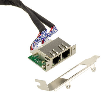 Mini PCI Express MiniPCIE network controller card 2 RJ45 dual LAN 2.5 GIGABIT ETHERNET copper ports with Intel I226 SRKTV chipset