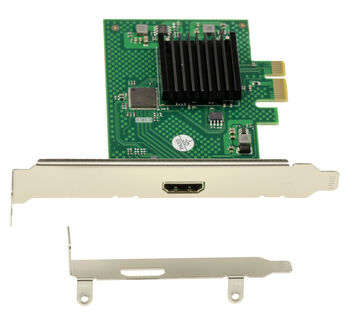 Carte Graphique 1 port HDMI 1080p sur port PCIe x1 avec chipset Silicon Motion SM750