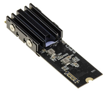 M.2 B+M Key to SFP+ 10GbE Network Controller Card with Realtek RTL8127ATF Low-Power Chipset, Supporting 1G and 10G Data Rates