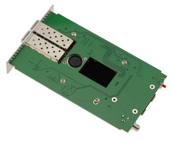 Adaptateur Réseau USB4 40Gbps ou Thunderbolt vers Double SFP28 25GbE, Chipset Mellanox X4 Compatible 10G 25G