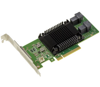 Carte Contrôleur PCIe 3.0 x8 pour 2 SSD U.2 NVMe, RAID 0/1 et JBOD, Chipset Marvell 88NR2241, 64Gbps, Hot Swap, High Low Profile
