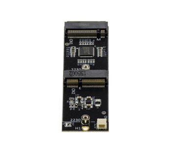 Carte contrôleur M.2 2280 M Key pour SSD NVMe M Key 2230 et carte réseau WiFi Bluetooth M.2 E Key A+E Key 2230, Support PCIe et USB