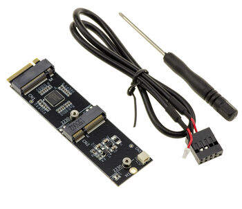 Carte contrôleur M.2 2280 M Key pour SSD NVMe M Key 2230 et carte réseau WiFi Bluetooth M.2 E Key A+E Key 2230, Support PCIe et USB