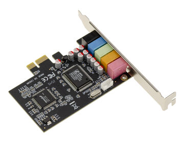 Carte contrôleur son sur port PCIe, sortie 5.1 6 canaux, avec chipset CMEDIA CMI8738/PCI-SX et ASM1083
