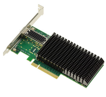 Carte contrôleur PCIe 3.0 x8  Réseau LAN Ethernet 25G SFP28 avec chipset Mellanox ConnectX-4