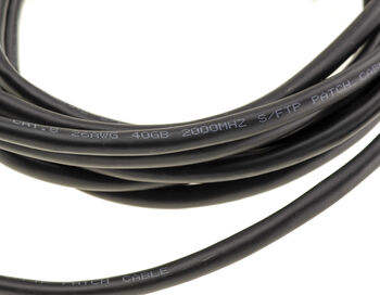 Câble réseau RJ45 Cat 8 40Gbps 2000MHz cuivre 26AWG, longueur 3m avec double blindage S/FTP