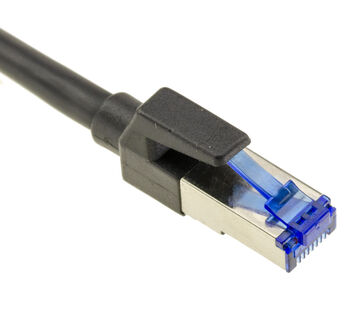 Câble réseau RJ45 Cat 8 40Gbps 2000MHz cuivre 26AWG, longueur 10m avec double blindage S/FTP