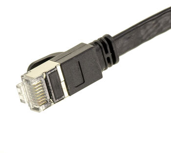Câble réseau RJ45 Cat 7 10Gbps 600MHz cuivre 32AWG, longueur 5m avec blindage FTP