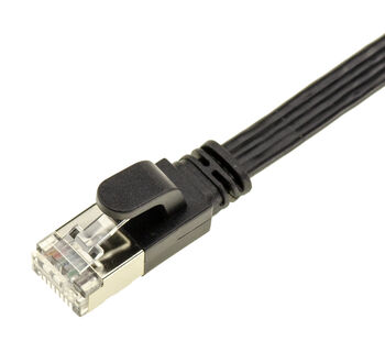 Câble réseau RJ45 Cat 7 10Gbps 600MHz cuivre 32AWG, longueur 10m avec blindage FTP
