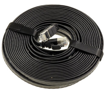 Câble réseau RJ45 Cat 7 10Gbps 600MHz cuivre 32AWG, longueur 10m avec blindage FTP