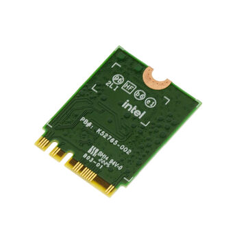 Carte contrôleur réseau M2 M.2 NGFF E A Key WiFi 6E Tribande jusqu'à 5400Mbps et Bluetooth 5.2 avec chipset INTEL AX210 NGW