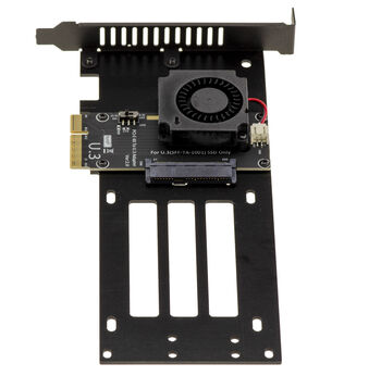 Carte contrôleur PCIe x4 Gen 4.0 pour SSD de type NVMe U3 SFF-TA-1001 avec refroidissement