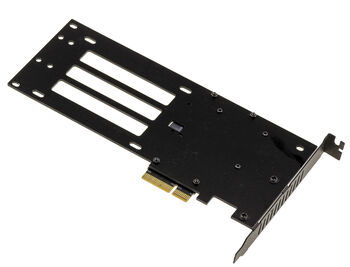 Carte contrôleur PCIe x4 Gen 4.0 pour SSD de type NVMe U3 SFF-TA-1001 avec refroidissement