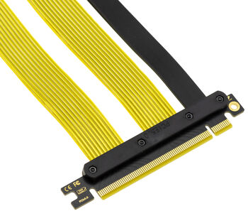 Riser nappe d'extension PCI Express Gen 5.0 pour carte graphique GPU PCIe x16 mâle vers femelle, montage 90° longueur 20cm