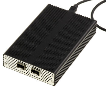 Cordon adaptateur USB 4 Thunderbolt 3/4/5 10G vers réseau fibre 2 ports SFP+ avec chipset Realtek RTL8157