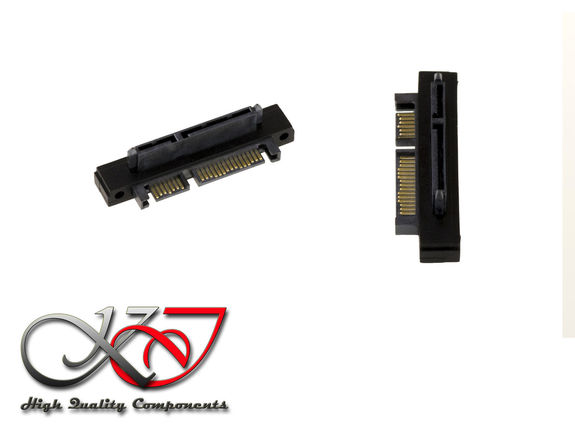 90° square SATA 15+7 points