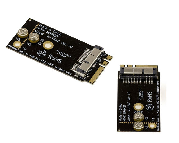 BCM94360CS2 BCM943224PCIEBT2 to M2 Board (M.2 NGFF) E A Key