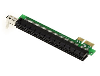 Riser for PCI EXPRESS port
