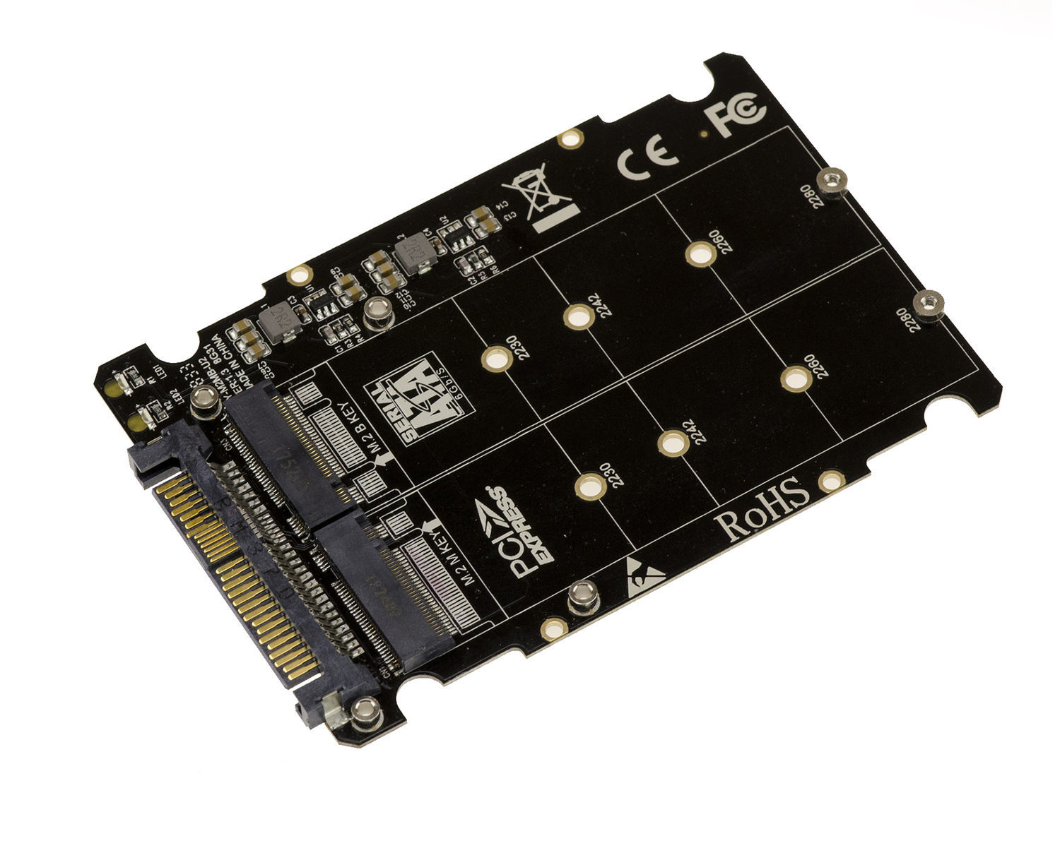 KALEA-INFORMATIQUE Carte contrôleur PCIe 3.0 x8 2 ports SSD U2 U3 68-pin SFF -8639 avec pont PI6C20400BLE débit 4GB/s par port - Informatique KALEA-INFORMATIQUE Carte contrôleur PCIe 3.0 x8 2 ports SSD U2 U3 68-pin SFF -8639 avec pont PI6C20400BLE débit 4GB/s par port - Informatique