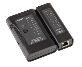 RJ45 RJ11 Network Tester - Battery or USB powered