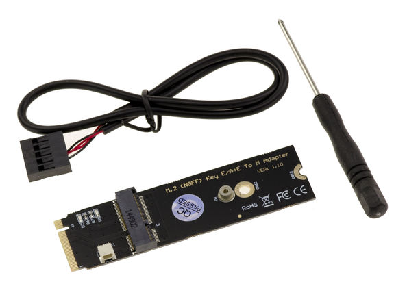 Adaptateur Wifi M.2 Mini carte réseau sans fil PCIE vers M2 NGFF Key A + E Wifi Card Raiser avec emplacement pour carte SIM pour module WiFi/WWAN/LTE Adaptateur Wifi M.2 Mini carte réseau sans fil PCIE vers M2 NGFF Key A + E Wifi Card Raiser avec emplacement pour carte SIM pour module WiFi/WWAN/LTE