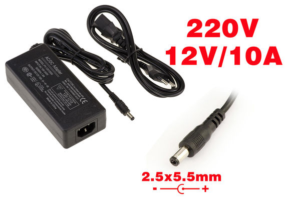 External power supply AC DC - 220V to 12V 10A