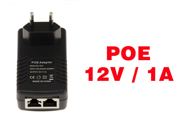 External power supply AC DC - POE 12V 1A Power Over Ethernet Power Over Ethernet
