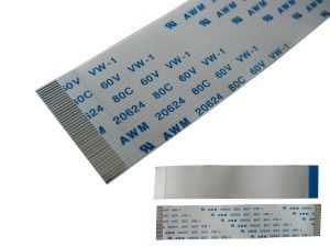 ZIF TYPE A 40-wire ribbon cable for 1.8"" hard disks Toshiba or Samsung, connectors on same side - 100mm