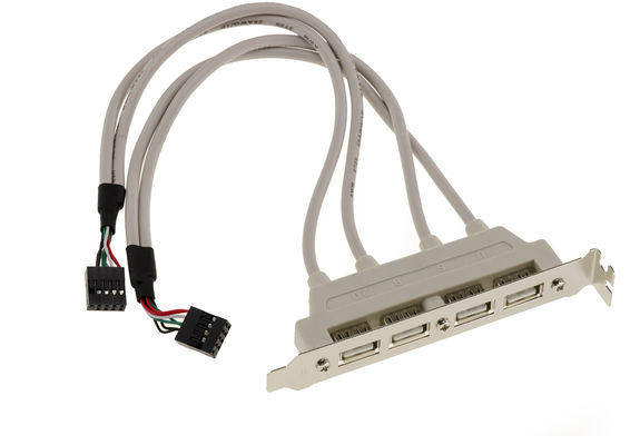USB2 bracket on internal USB 2.0 connectors 2 x 9-pin USB connectors 2 x 9-pin USB connectors