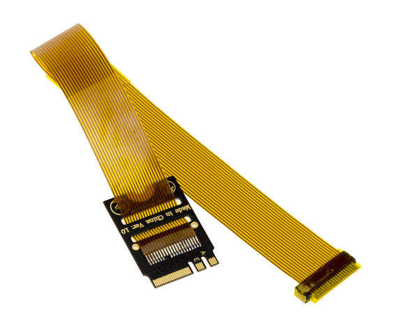 Adapter BCM94331CSAX BCM94360CS2 to M2 M.2 NGFF E A Key card With 165mm flexible cable With 165mm flexible cable