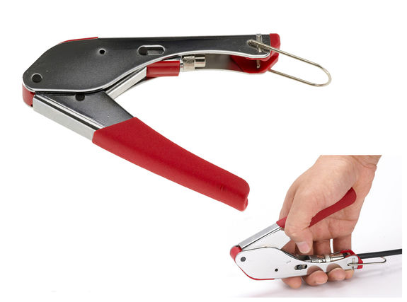 RG59 RG6 F plug crimping tool - REPLIABLE METAL STRUCTURE