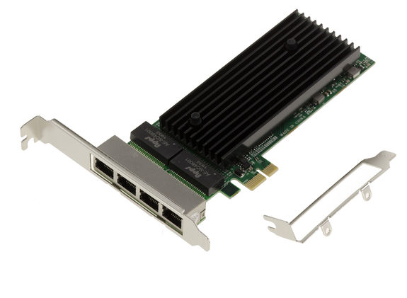 Carte réseau PCIe 2.0 1x 4 Ports Quad GIGABIT ETHERNET - CHIPSET Intel Carte réseau PCIe 2.0 1x 4 Ports Quad GIGABIT ETHERNET - CHIPSET Intel