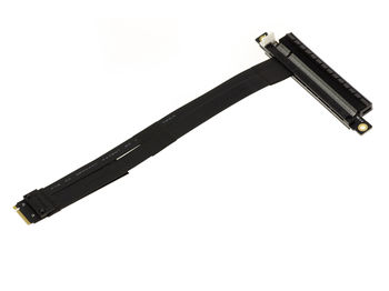 Riser adapter Extension Card M2 PCIe NVMe M Key to PCIe 16x Female. Length 20cm