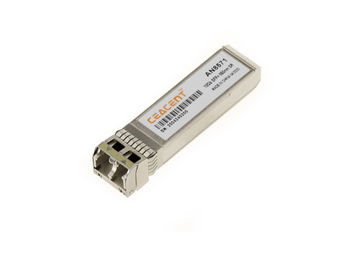 Multimode LC SFP+ 10GBase-SR fiber optic transceiver module. Wavelength 850nm