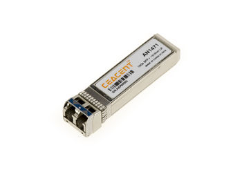 SFP+ 10GBase-LR single-mode fiber optic transceiver module. Wavelength 1310nm