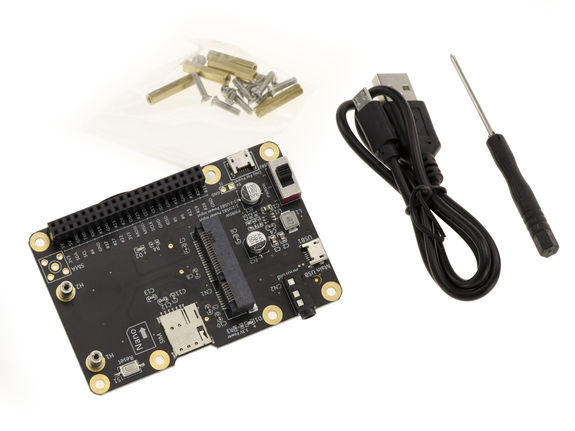 3G 4G LTE HAT pour Raspberry Pi, Samsung ARTIK, Latte Panda ou ASUS ...
