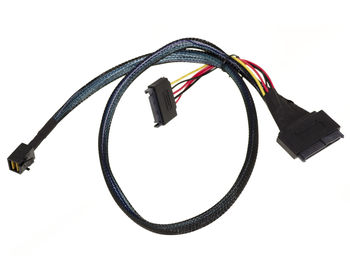 NVMe SAS MiniSAS SFF-8643 to SFF-8639 Length 100cm