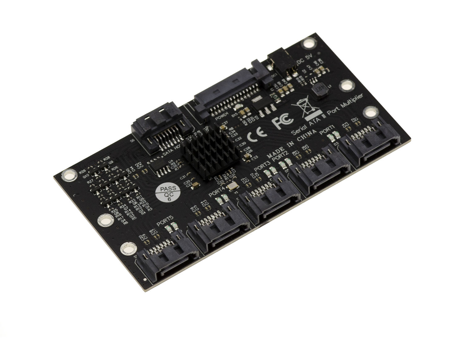 Carte Contrôleur PCIe 3.1 X4 Avec 24 Ports SATA 6G - Chipset JMB575, Pour Ajouter Des Disques Durs à Votre PC ! - 3