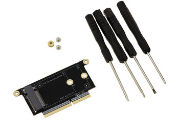 M2 NGFF NVMe M Key adapter to replace SSD 22+34 Points of a 2016 or 2017 MAC Pro A1708 with Tools