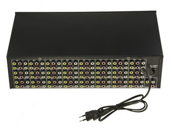 Splitter Audio Stereo and or Video Composite 48 Ports - 1 input/ 48 Outputs - Duplique A Source identical from 2 to 48 Times